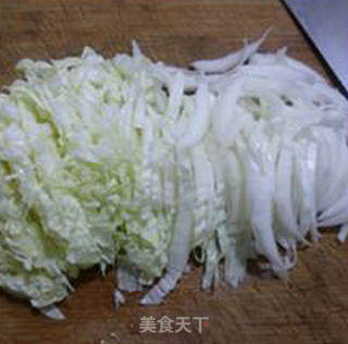 菜菜土豆丝的做法步骤：5