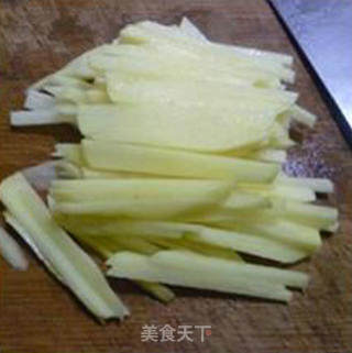 菜菜土豆丝的做法步骤：7