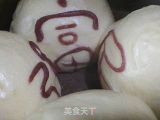换了装的馒头的做法步骤：4