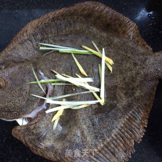 清蒸多宝鱼的做法步骤：3