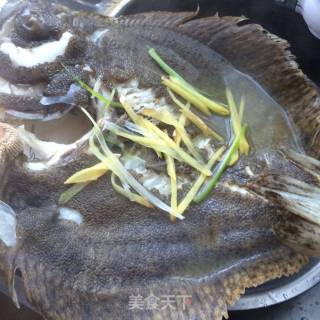清蒸多宝鱼的做法步骤：5