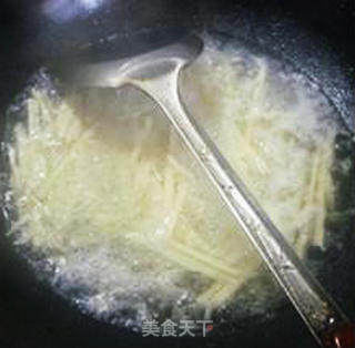 香干韭菜炒冬笋的做法步骤：10