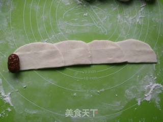 枣花馒头的做法步骤：7