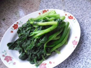 白灼菜心的做法步骤：6