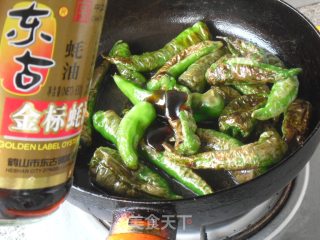 醋烹尖椒的做法步骤：6