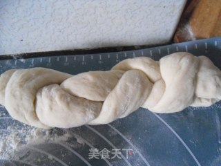 单根编花面包的做法步骤：14