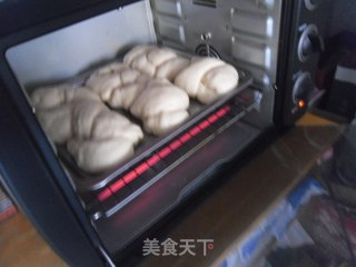 单根编花面包的做法步骤：17