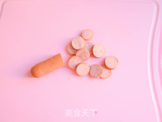 牛肉香肠抱蛋的做法步骤：4
