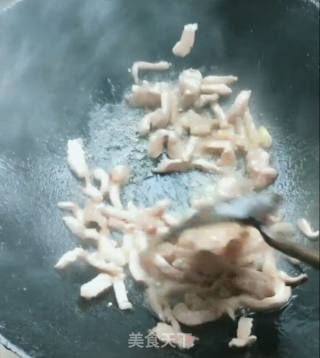平菇肉片的做法步骤：8