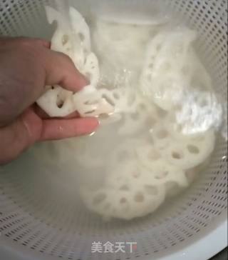 炒藕片的做法步骤：2