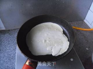 蛋糊薄饼的做法步骤：4