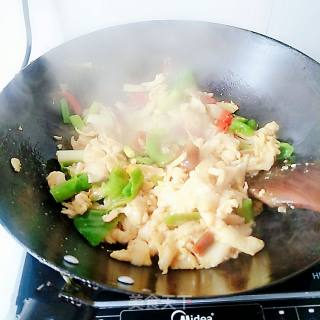 爆炒鸡胸肉的做法步骤：9
