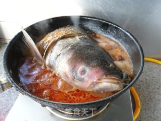冬阴功鱼头的做法步骤：10