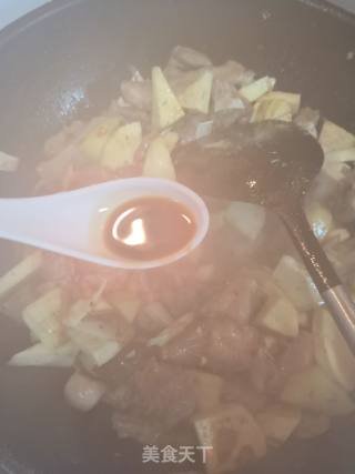冬笋焖鸭肉的做法步骤：6