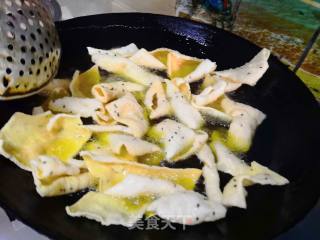 椒盐豆丝果的做法步骤：4