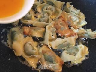 鸡蛋煎馄饨的做法步骤：7