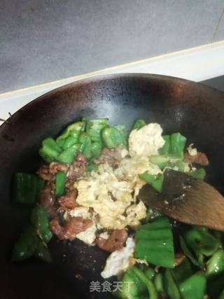 青椒小炒肉的做法步骤：7