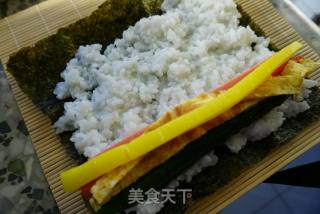 寿司卷김밥的做法步骤：2