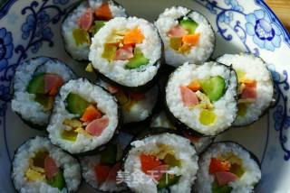 寿司卷김밥的做法步骤：3