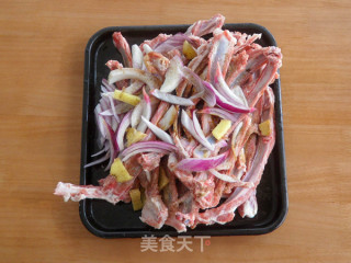 烤肋条羊排的做法步骤：2