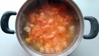 番茄牛肉汤的做法步骤：9