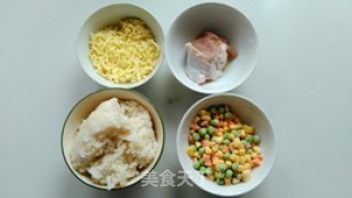 肉米芝士焗饭的做法步骤：1