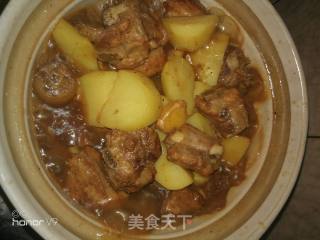 *团圆饭*红烧排骨焖土豆的做法步骤：11