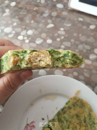 蔬菜饼的做法步骤：8