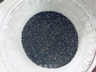 黑芝麻馅的做法步骤：1