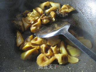 鲍鱼烧雷笋的做法步骤：13