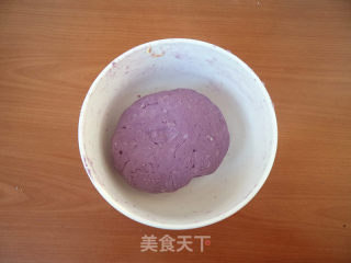 紫薯糯米饼的做法步骤：5