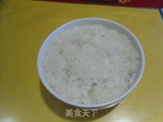 红豆糯米饭的做法步骤：7