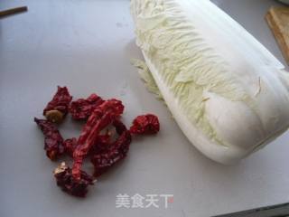 辣炒白菜片的做法步骤：1