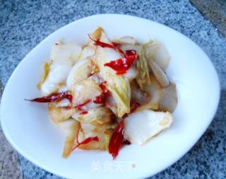 辣炒白菜片的做法步骤：10