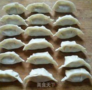 榨菜梅豆肉馅饺子的做法步骤：13