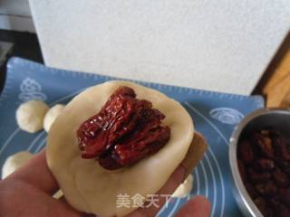 红枣烤馒头的做法步骤：6