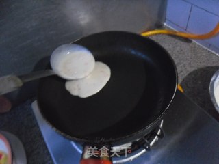 胡萝卜面糊饼的做法步骤：6