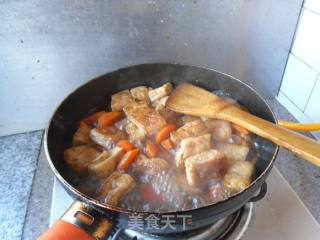 胡萝卜烧豆腐的做法步骤：11