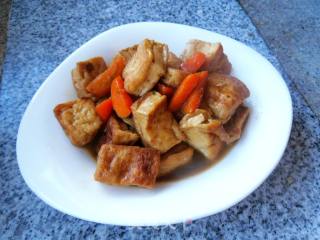 胡萝卜烧豆腐的做法步骤：12