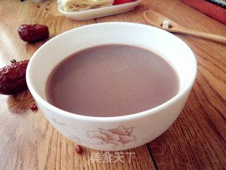 茯苓双红豆浆的做法步骤：12