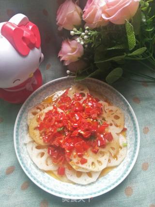 响油藕片的做法步骤：5