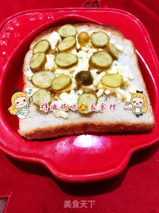 马苏里拉奶酪三明治的做法步骤：3