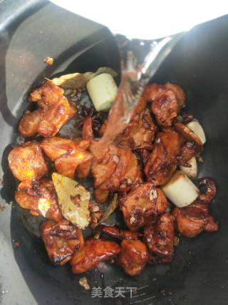 红烧排骨炖豆角的做法步骤：8