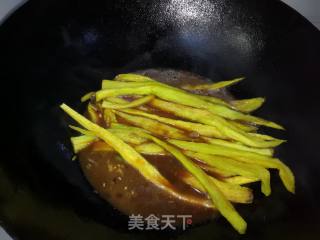 扒茄条的做法步骤：16