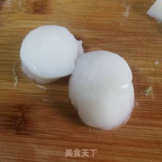 虾仁扇贝西兰花的做法步骤：1