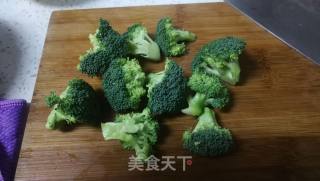虾仁扇贝西兰花的做法步骤：4