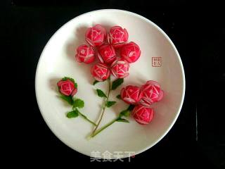 玫瑰花的做法步骤：7
