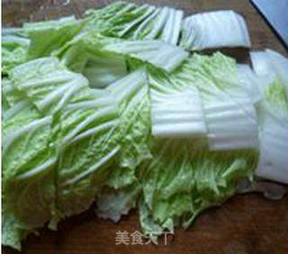 黑木耳素炒大白菜的做法步骤：5