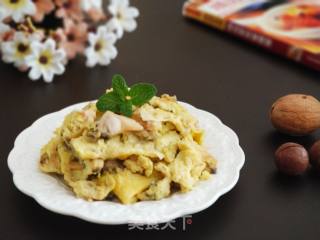 麻蚶子炒鸡蛋的做法步骤：7