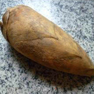 榨菜片冬笋炒毛豆的做法步骤：2